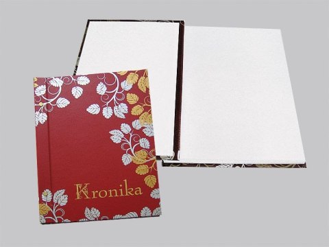 Kronika Warta NADRUK WIELOBARWNY - bordowy 100k. 250mm x 345mm (1829-319-061)