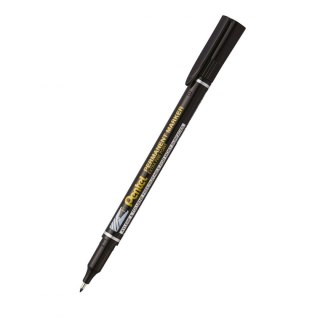 Marker permanentny wkład czarny 0,6-1,0mm okrągła końcówka Pentel (NF450)