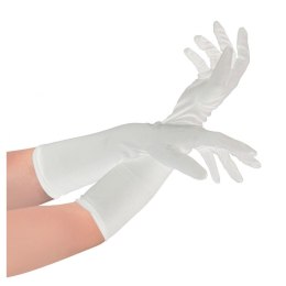 Akcesoria do kostiumów Arpex rękawiczki wieczorowe białe lub czarne (SR9144)