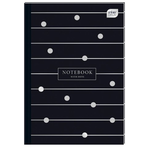 Brulion A5 64k. 80g kropki Interdruk (BRA564#KRO)