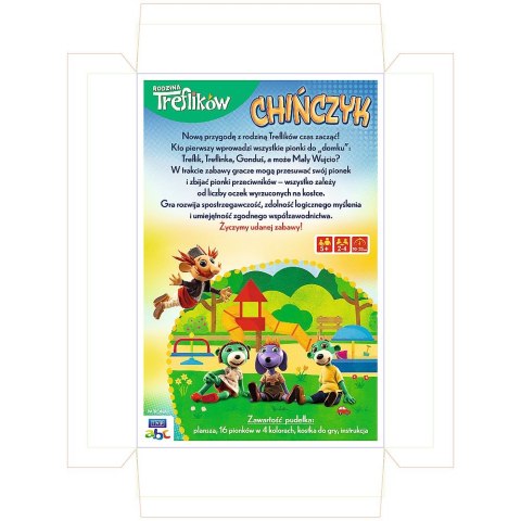 Gra planszowa Rodzina Treflików Chińczyk Trefl (02069)