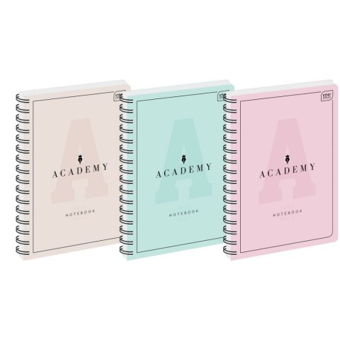 Kołozeszyt (kołonotatnik) ACADEMY A4 100k. 90g kratka Interdruk (KOŁOZA4100ACP)