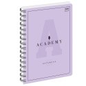 Kołozeszyt (kołonotatnik) ACADEMY B5 100k. 90g krata Interdruk (KOŁOZB5100ACP)