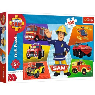 Puzzle Strażak Sam 100 el. Trefl (16354)