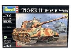 Model do sklejania Revell Tiger II - niemiecki czołg ciężki z okresu II wojny światowej (03129)