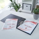 Koszulki na dokumenty krystaliczne A4 kolor: przezroczysty typu U 105 mic. Esselte (56093)