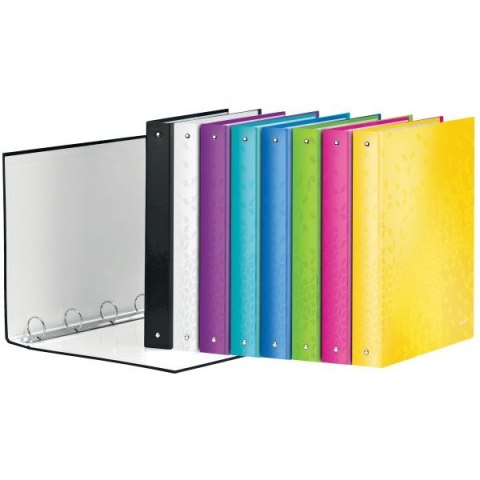 Segregator ringowy WOW A4 25mm fioletowy Leitz (42420062)