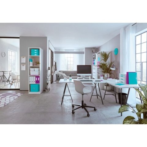 Teczka kartonowa na gumkę WOW A4 fiolet Leitz (39820062)