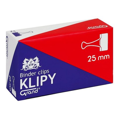 Klip Grand czarny 25mm (110-1093)