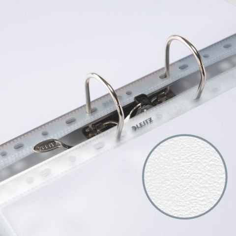 Koszulki na dokumenty krystaliczne A4 kolor: przezroczysty górna klapka 170 mic. Leitz (47573003)