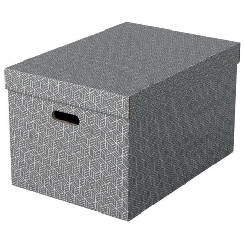 Pudło archiwizacyjne Esselte Home rozm. L - szare 355mm x 510mm x 305mm (628287)