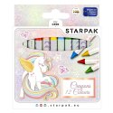 Kredki ołówkowe Unicorn 12 kol. Starpak (490949)
