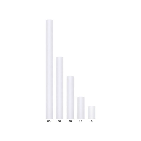 Tiul tiul 30x9 [mm x m] biały Partydeco (TIU30-008)