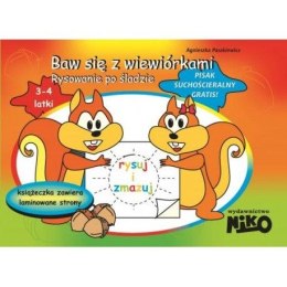 Książeczka edukacyjna Niko Baw się z wiewiórkami.