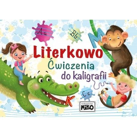 Książeczka edukacyjna Niko Literkowo. Ćwiczenia do kaligrafii.