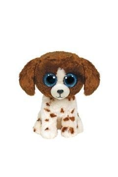 Pluszak Ty Beanie Boos Muudles - Brązowo-biały pies 150mm (36249)