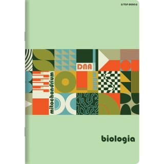 Zeszyt biologia A5 60k. 70g krata TOP-2000 (400169460)