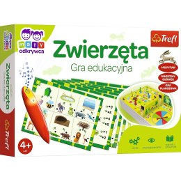 Gra edukacyjna Trefl Zwierzęta Magiczny ołówek (02111)