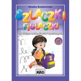 Książeczka edukacyjna Niko Szlaczki figlaczki ułatwiające naukę pisania i spostrzegania (6-7 lat)