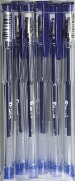 Długopis GA1030 wkład niebieski 0,7mm Titanum (GA1030)