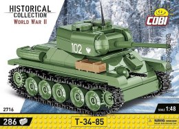 Klocki plastikowe Cobi T-34-85 czołg 286 el. (COBI-2716)