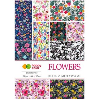 Blok artystyczny A4 80g 15k Happy Color (HA 3808 2030-F)