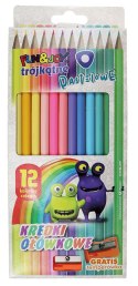 Kredki ołówkowe 12 kol. Fun&Joy