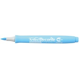 Marker specjalistyczny Artline pastelowy decorite, niebieski 1,0mm pędzelek końcówka (AR-035 1 4)