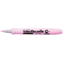 Marker specjalistyczny Artline pastelowy decorite, różowy pędzelek końcówka (AR-035 8 4)
