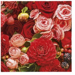 Serwetki Paw Red Bouquet - miks 330mm x 330mm (TL122400)