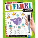 Książeczka edukacyjna Kolorowe cyferki z pisakiem. Piszę i zmazuję od 5 lat Aksjomat