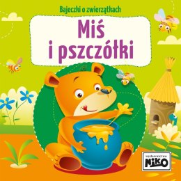 Książeczka edukacyjna Niko Bajeczki dla maluszka. Miś i pszczółka