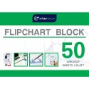 Blok do tablic flipchart Interdruk 50k. 80g czysty 1000mm x 640mm (FLI50)