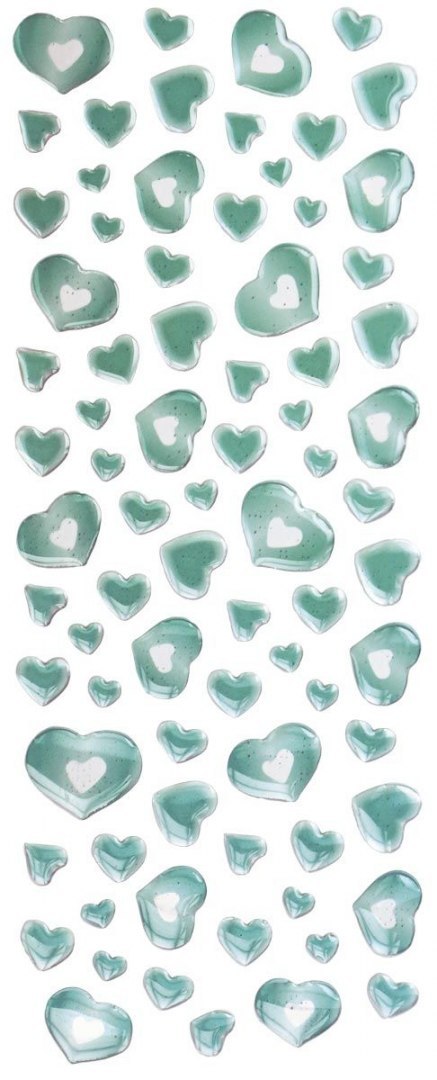 Naklejka (nalepka) Craft-Fun Series serca Titanum (JYG12)