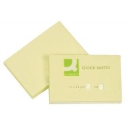 Notes samoprzylepny Q-Connect żółty 100k 51mm x 76mm (KF10501)