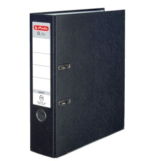 Segregator dźwigniowy Q. file Standard 0011167061 A4 80mm czarny Herlitz (300003083)