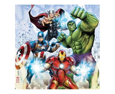 Serwetki Godan Avengers 20 szt. - mix [mm:] 330x330 (93873)