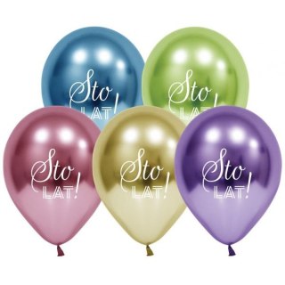 Balon gumowy Sto Lat (platynowe) mix 12cal Godan (GZ-SLP5)