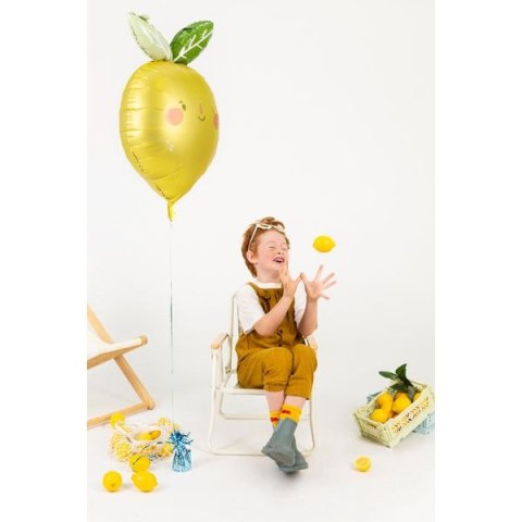 Balon foliowy Cytrynka, 50x75 cm Partydeco (FB203)