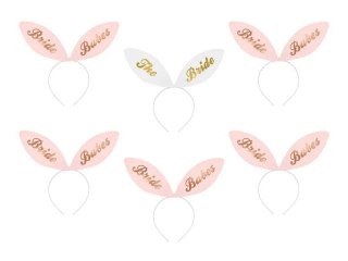 Opaska Bride Squad, 29x25 cm (1 op. / 6 szt.) Partydeco (OP23)