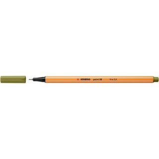 Cienkopis wkład zieleń błotna 0,4mm 1kol. Stabilo (88/37)