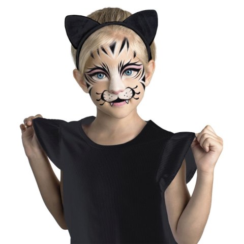 Farba do malowania twarzy kidea Zestaw z opaska kotek 3 kolor. Derform (FDTZKOKA)