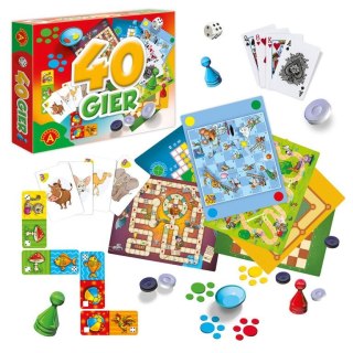 Gra edukacyjna 40 gier Alexander