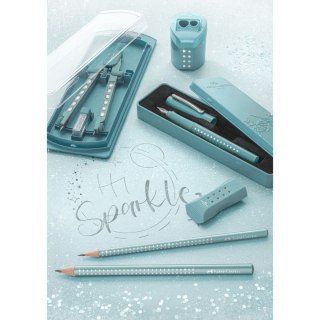 Ołówek Jumbo Sparkle metallic Ocean B Faber Castell (111662 FC)