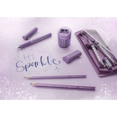 Ołówek Sparkle metallic Violet B Faber Castell (118263 FC)