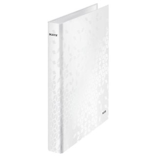 Segregator ringowy WOW A4+ 25mm biały perłowy Leitz (42410001)