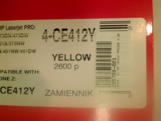 Toner alternatywny pro 400 / 300 ce412 4Jets