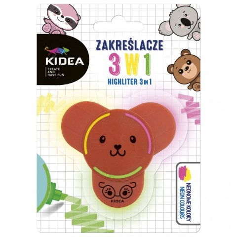 Zakreślacz wkład mix Kidea (F3W1KA)