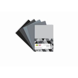 Arkusz piankowy Happy Color kolor: szary 5 ark. 200mm x 300mm (HA 7130 2030-GREY)