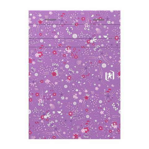 Kołozeszyt (kołonotatnik) Floral A6 80k. 90g linia Oxford (400094827)